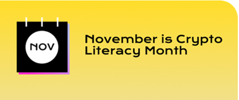 November is Crpto Literacy Month